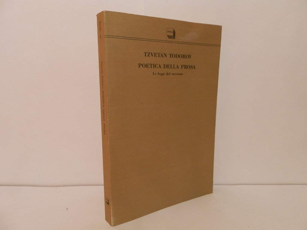 Poetica della prosa (Sonde, Band 19) Contemporary literature
