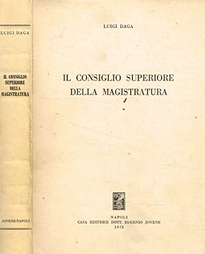 Il consiglio superiore della magistratura Law