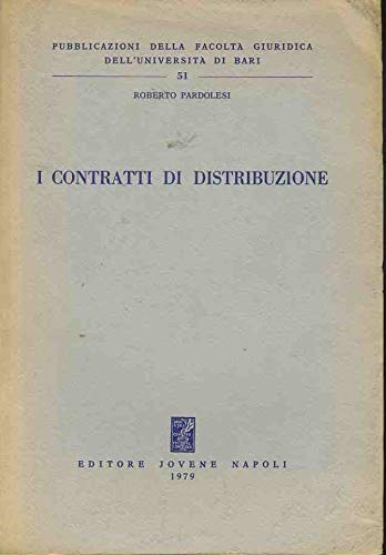 I contratti di distribuzione Law