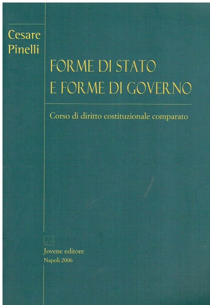 Forme di stato e forme di governo. Costo di diritto costituzionale comparato book