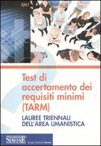 Test di accertamento dei requisiti minimi (TARM). Lauree triennali dell'area umanistica Books