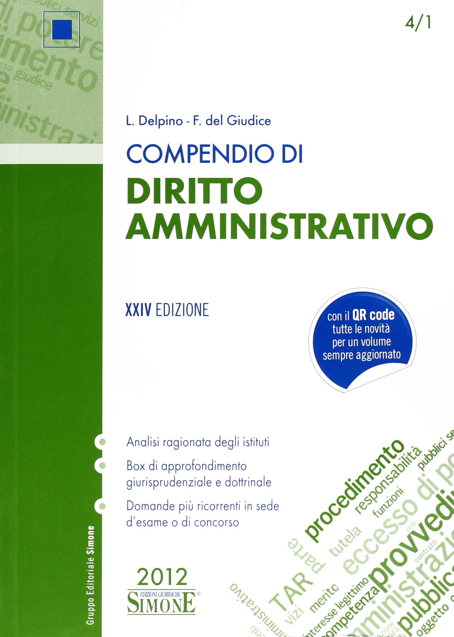 Compendio di diritto amministrativo book