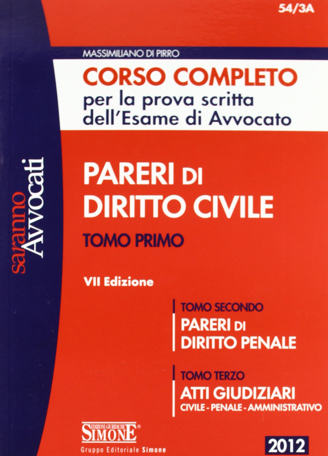 Corso completo per la prova scritta dell'esame di avvocato book