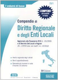 Compendio di diritto regionale e degli enti locali (I volumi di base) Law