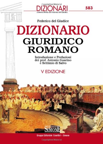 Dizionario giuridico romano book