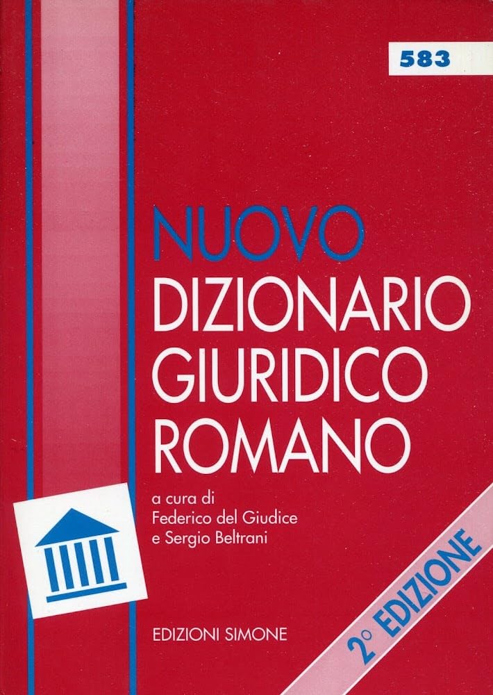 Nuovo dizionario giuridico romano Law