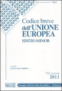 Codice breve dell'Unione europea. Ediz. minore book