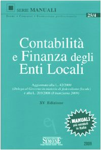 Contabilità e finanza degli enti locali (Manuali giuridici) Law