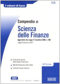 Compendio di scienza delle finanze (I volumi di base) Business & Technology