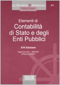 Elementi di contabilità di Stato e degli enti pubblici (Il timone) Business, Finance & Career