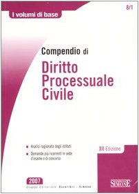 Compendio di diritto processuale civile (I volumi di base, Band 8) Law