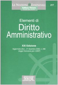 Elementi di diritto amministrativo (Il timone, Band 217) Law