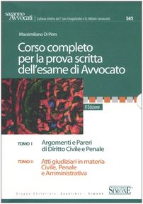 Corso completo per la prova scritta dell'esame di avvocato book