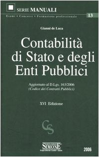 Contabilità di Stato e degli enti pubblici book
