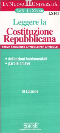 Leggere la Costituzione Repubblicana book