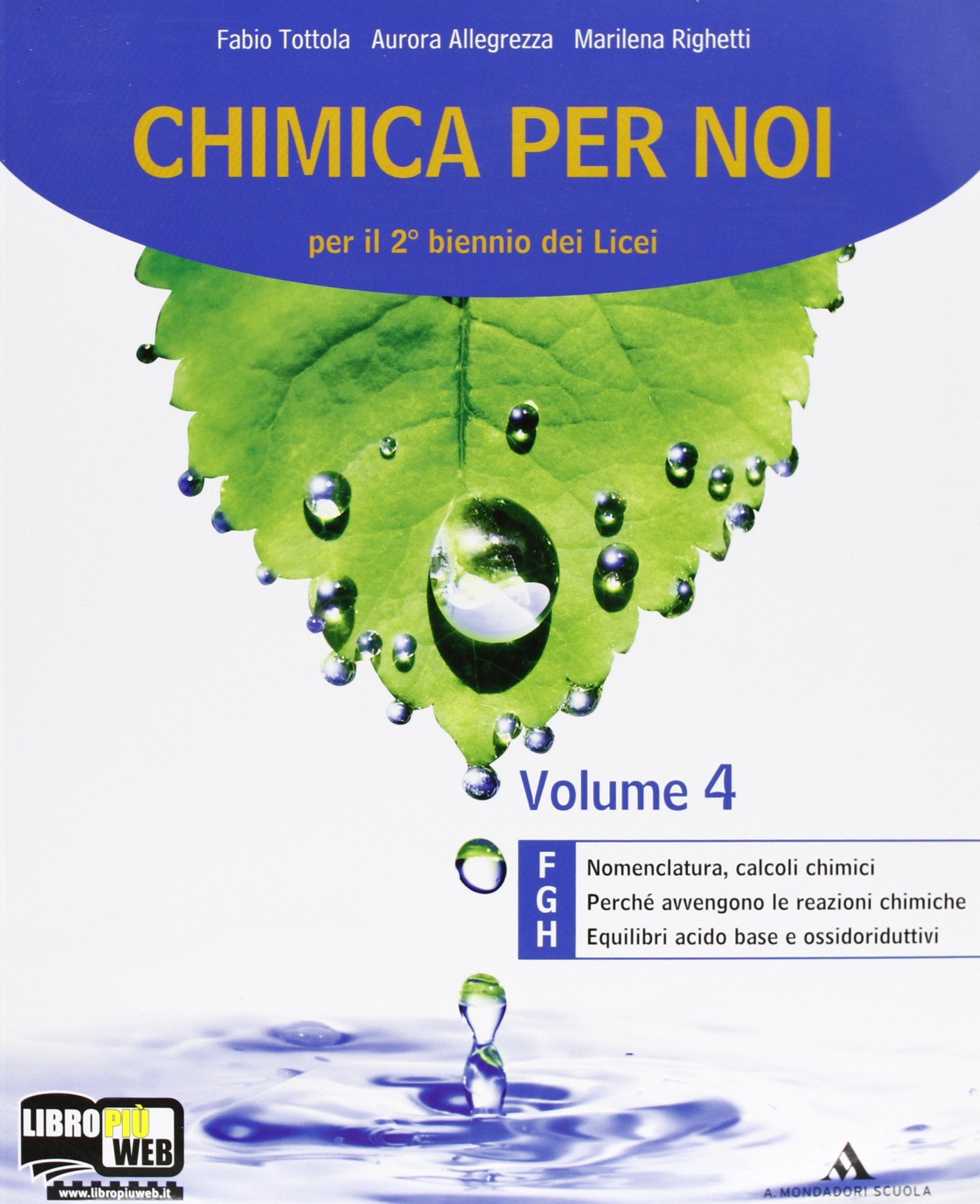 Chimica per noi. Vol. F-G-H. Per i Licei e gli Ist. magistrali. Con espansione online book