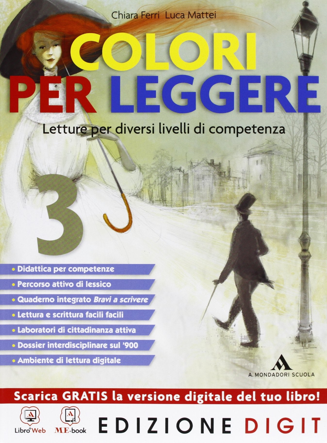 Colori per leggere. Quaderno competenze lettura. Per la Scuola media. Con e-book. Con espansione online Professional & Reference Books