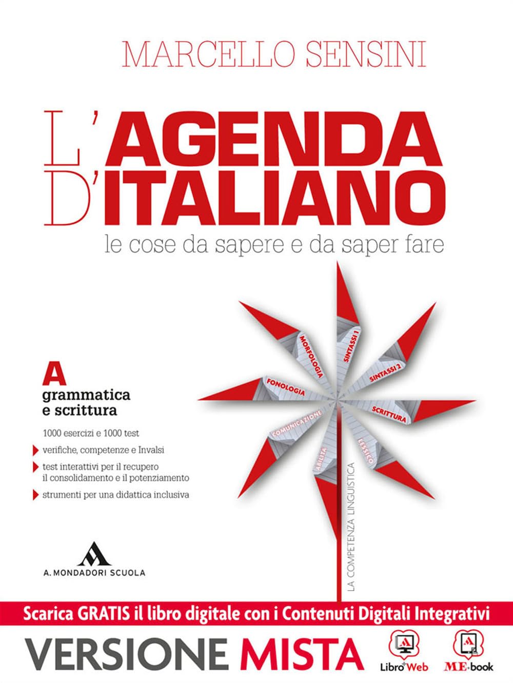 L'agenda di italiano. Grammatica e scrittura-Comunicazione e lessico-L'agenda delle competenze. Per le Scuole superiori. Con e-book. Con espansione online Professional & Reference Books