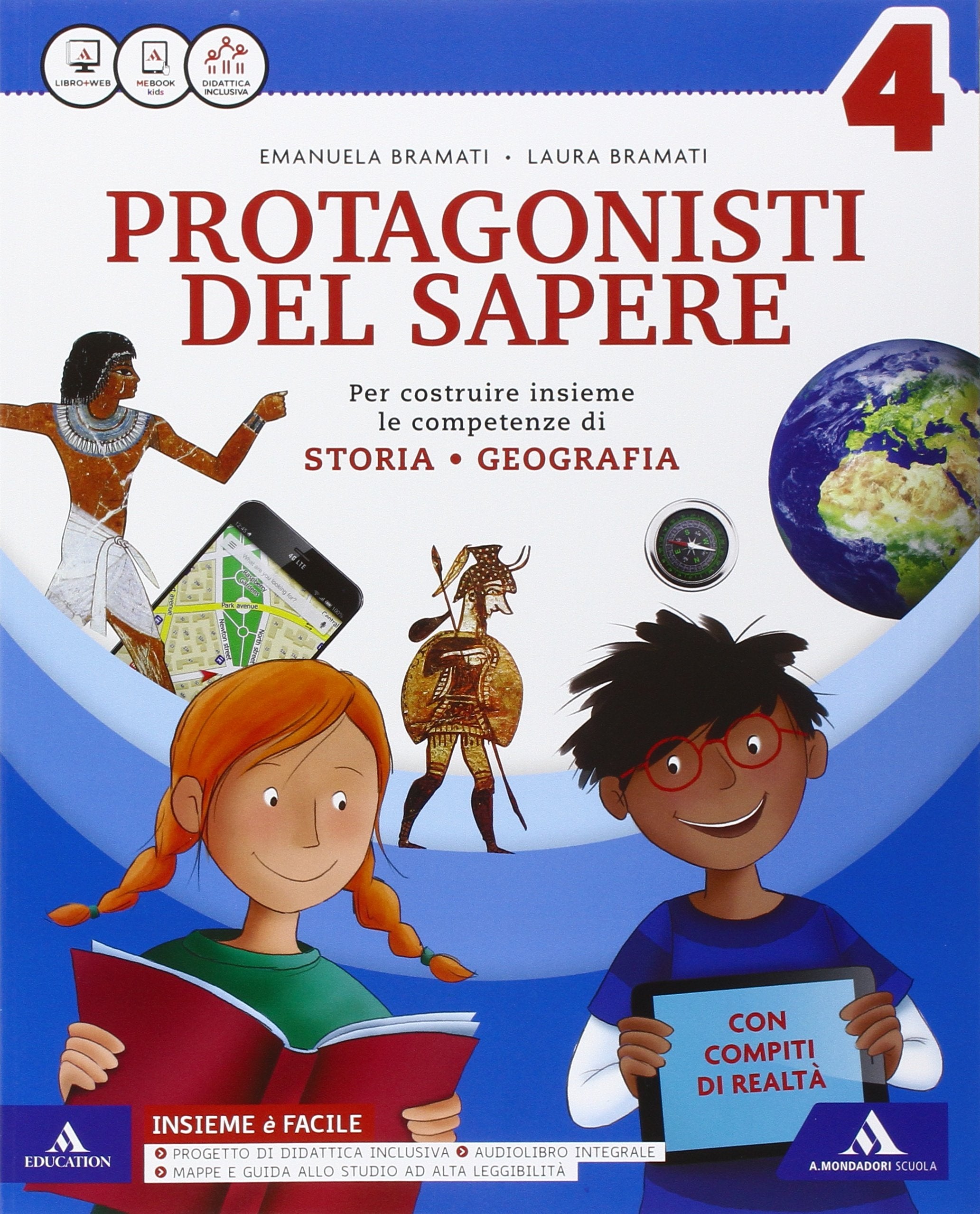 Protagonsiti del sapere. Sussidiario antropologico. Quaderno antropologico-Atlante antropologico. Per la Scuola elementare. Con e-book. Con espansione online (Vol. 1) book