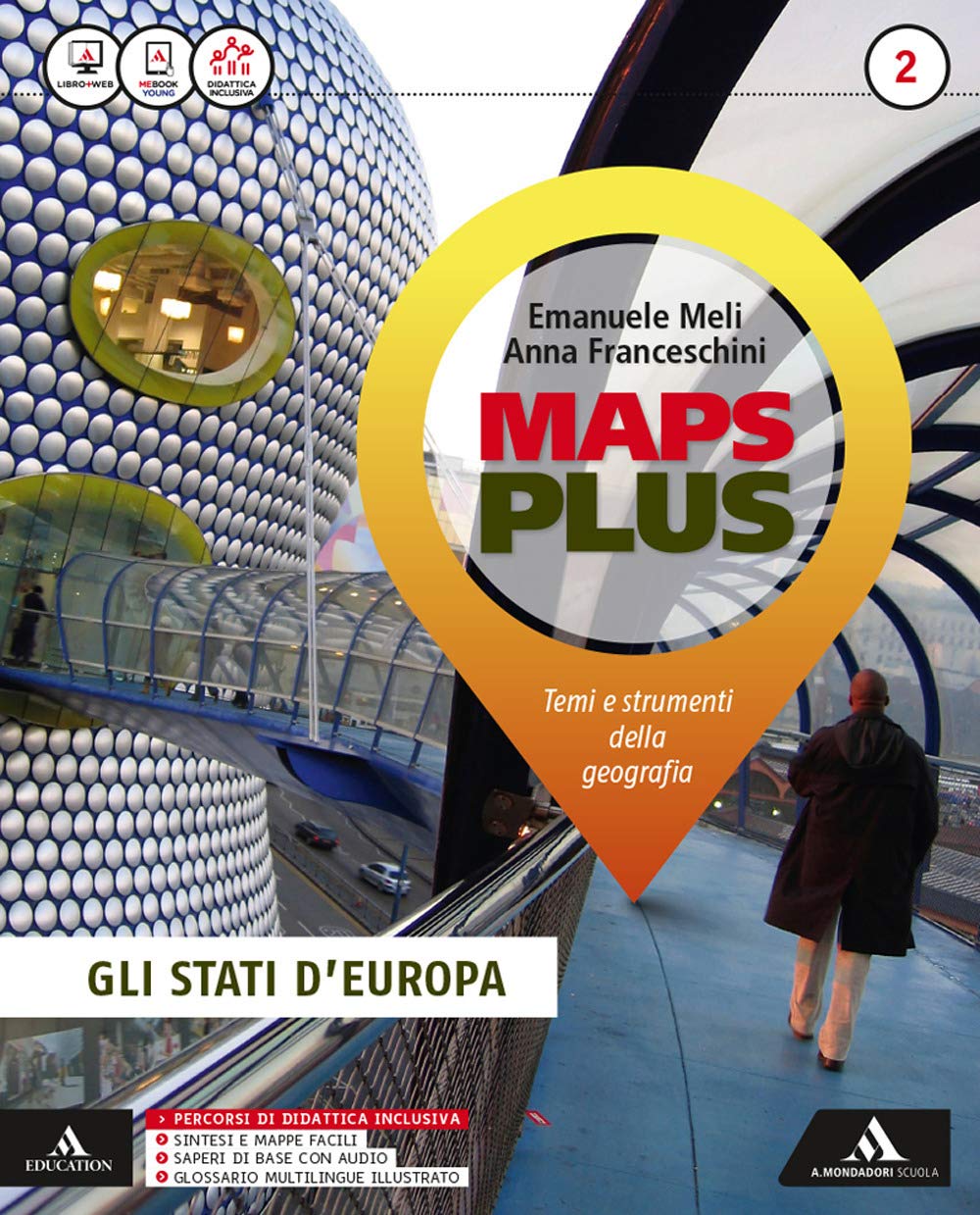 Maps plus. Per la Scuola media. Con e-book. Con espansione online. Con 2 libri: Fascicolo-Atlante (Vol. 2) book