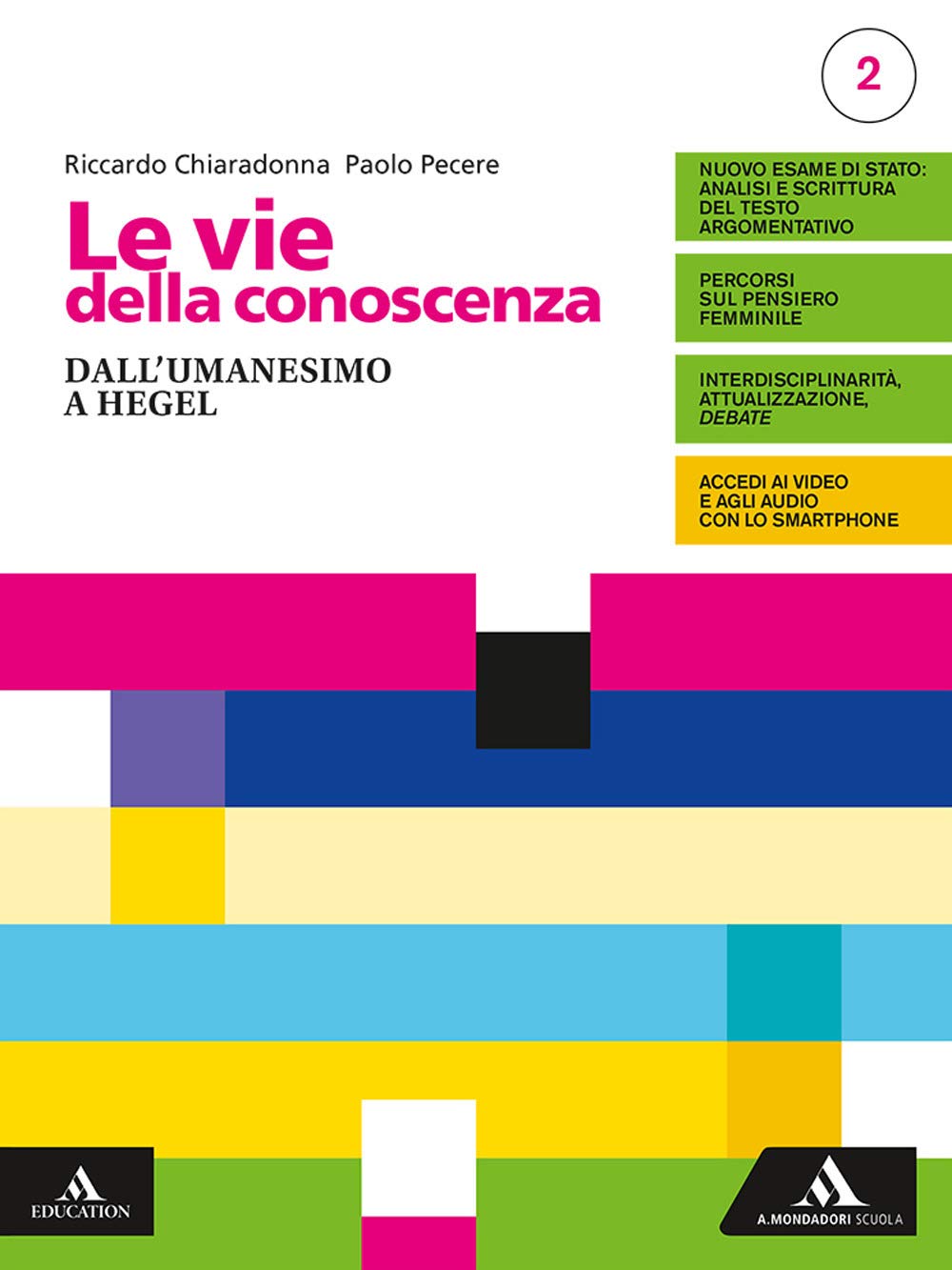 Le vie della conoscenza. Con Filosofia per tutti 2. Per le Scuole superiori. Con e-book. Con espansione online. Dall'umanesimo a Hegel (Vol. 2) book