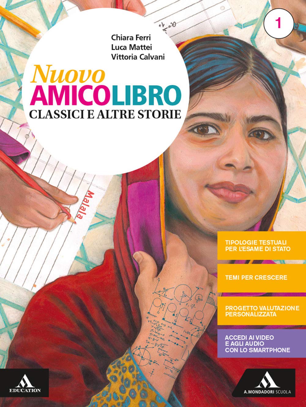 Nuovo amico libro. Con Quaderno. Per la Scuola media. Con e-book. Con espansione online (Vol. 1) book