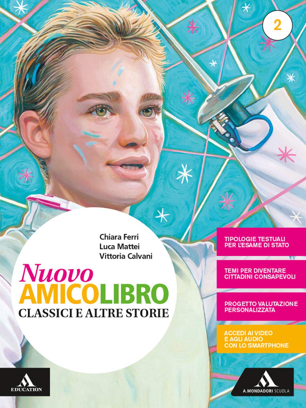 Nuovo amico libro. Con Quaderno. Per la Scuola media. Con e-book. Con espansione online. Letteratura + quaderno + mebook (Vol. 2) Study Guides