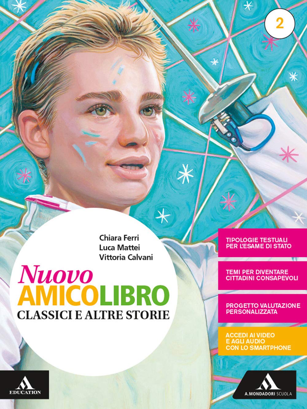 Nuovo amico libro. Con Letteratura. Per la Scuola media. Con e-book. Con espansione online (Vol. 2) Study Guides