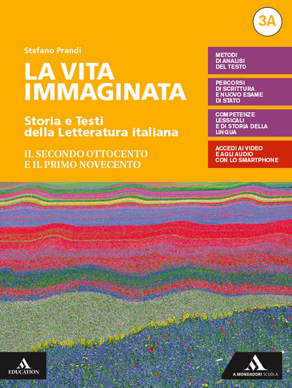 La vita immaginata. Storia e testi della letteratura italiana. Con Tutte le mappe della letteratura 3. Per le Scuole superiori. Con e-book. Con ... Ottocento e il primo N... (Vol. 3A-3B) Professional & Reference Books