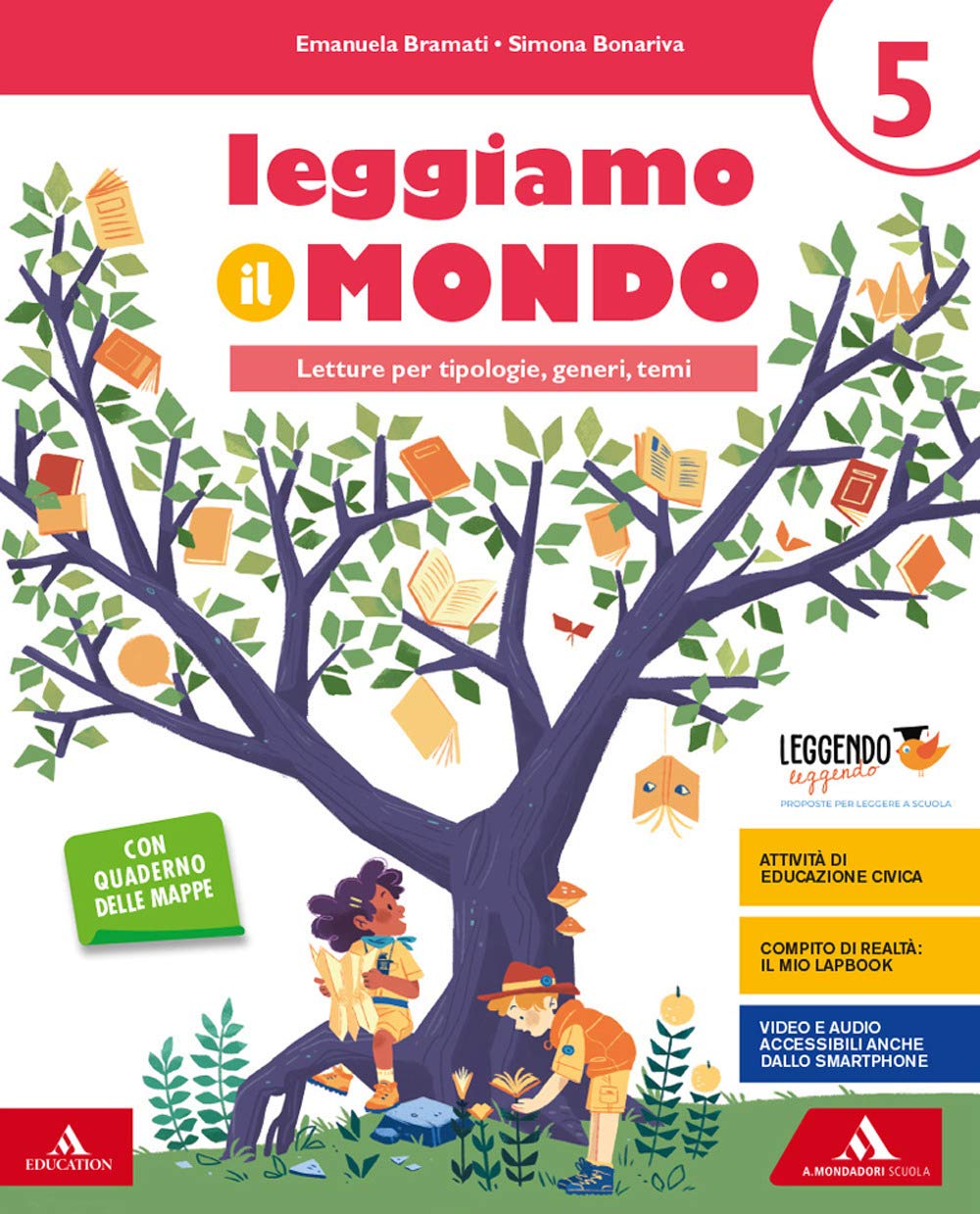 Leggiamo il mondo. Per la 5ª classe elementare. Con e-book. Con espansione online Professional & Reference Books