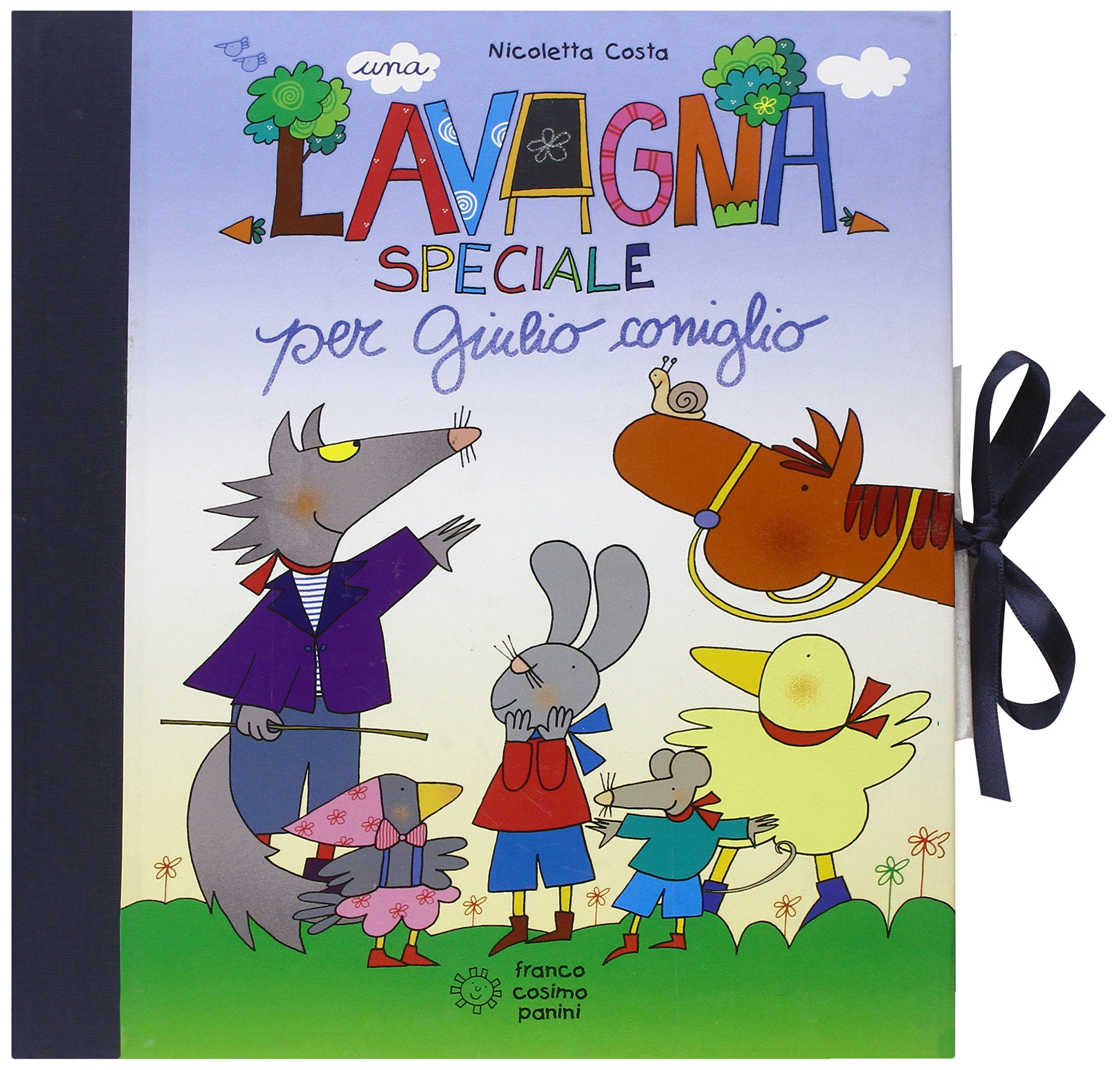 Una lavagna speciale per Giulio Coniglio. Con gadget (Illustrati) Children's books