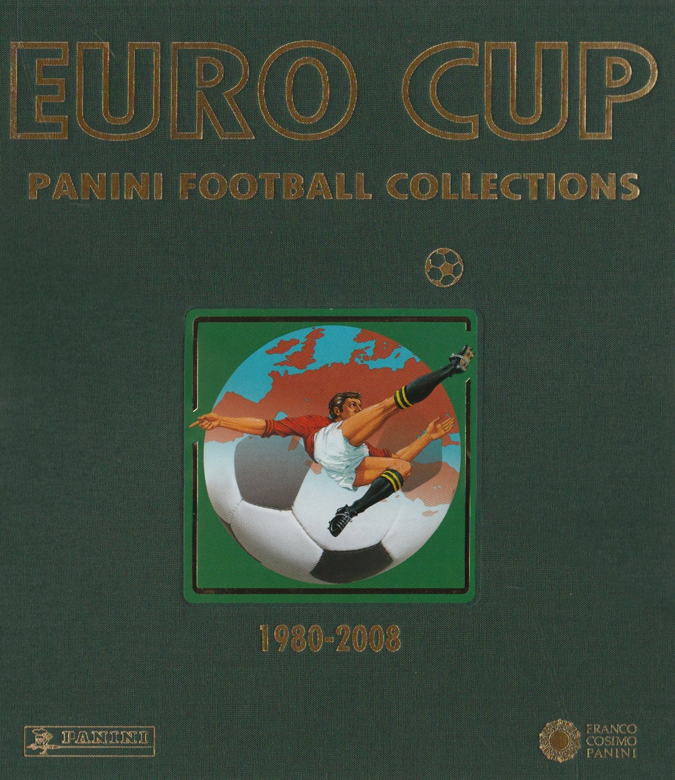 Panini Euro Cup Football Collections 1980-2008 Reference Books