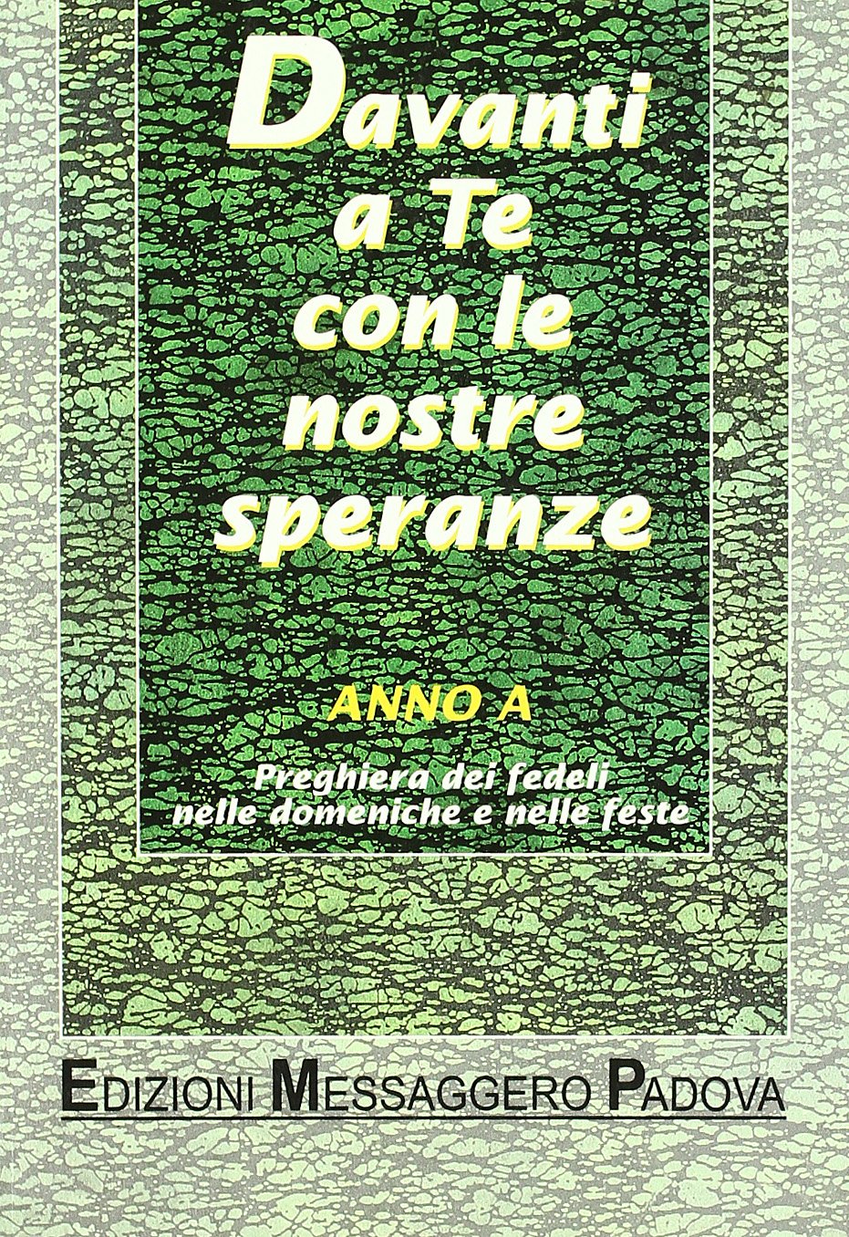 Davanti a te con le nostre speranze. Preghiera dei fedeli nelle domeniche e nelle feste. Anno A book