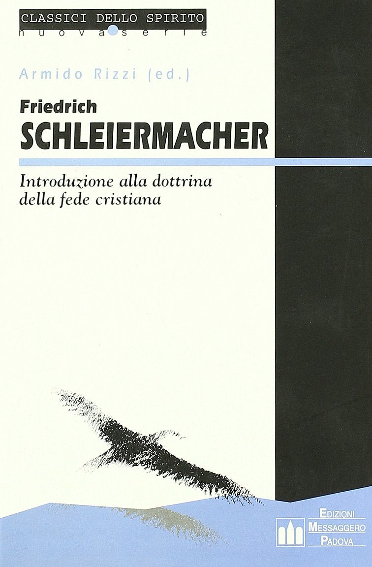Friedrich Schleiermacherr. Introduzione alla dottrina della fede cristiana book