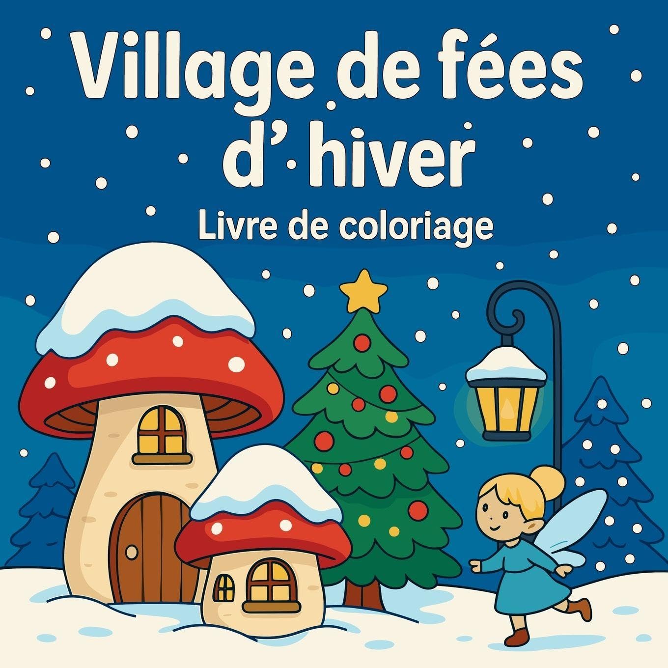 Village de fées d'hiver - Livre de coloriage Tiptoi & Games