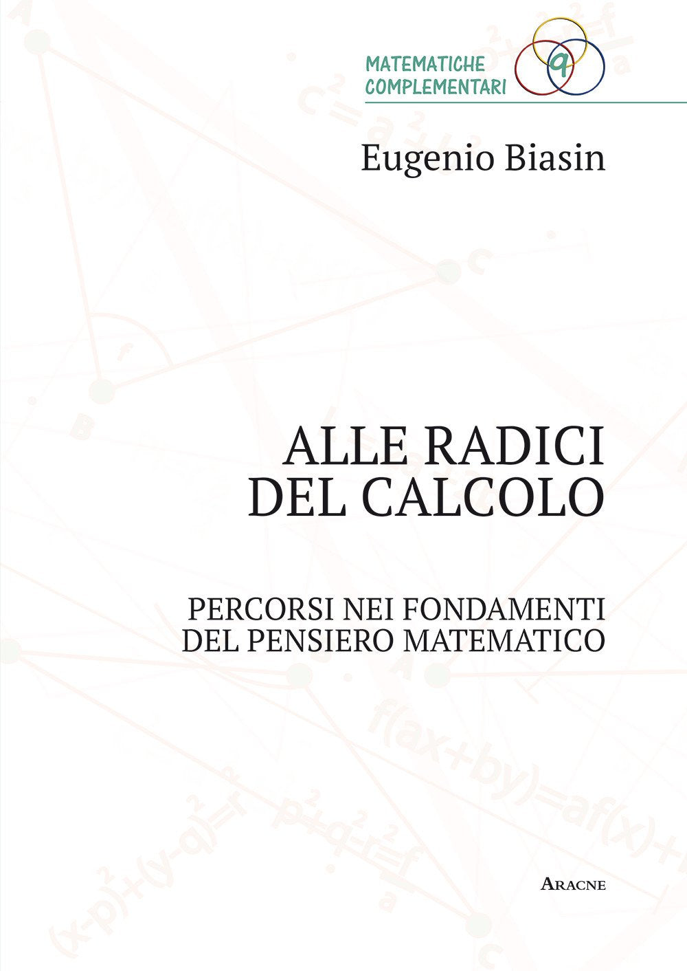 Alle radici del calcolo. Percorsi nei fondamenti del pensiero matematico (Matematiche complementari, Band 9) Mathematics