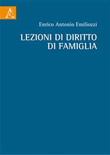 Lezioni di diritto di famiglia book