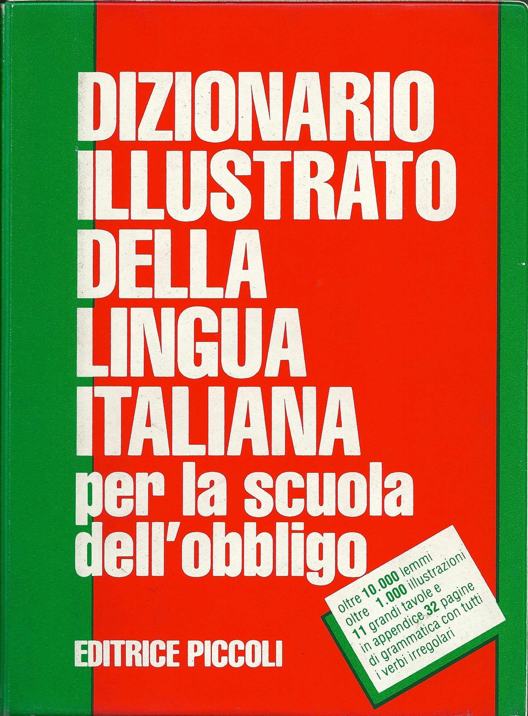 Dizionario illustrato della lingua italiana Foreign Languages ​​& Dictionaries