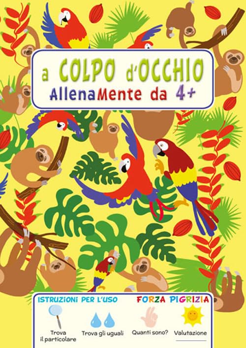 A colpo d'occhio, allenamenti da 4+ (Forza pigrizia) Tiptoi & Games