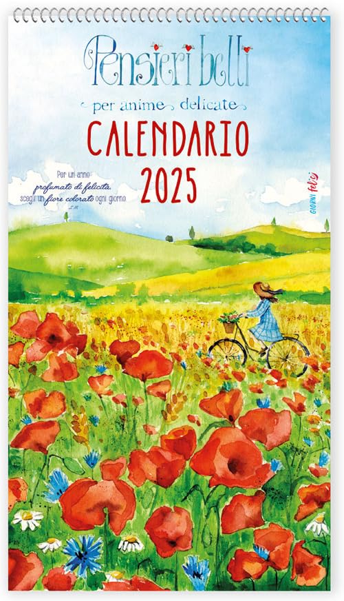 Pensieri belli per anime delicate. Calendario 2025 book