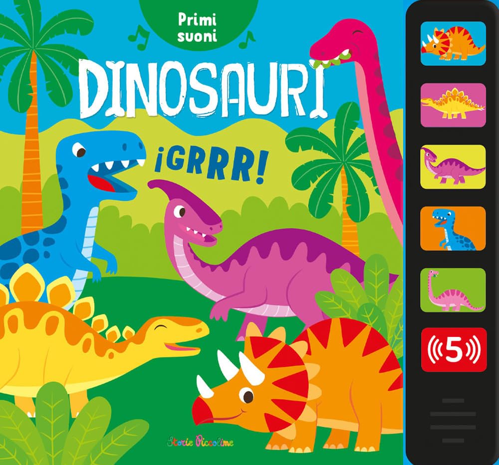 Dinosauri. Primi suoni. Ediz. a colori book
