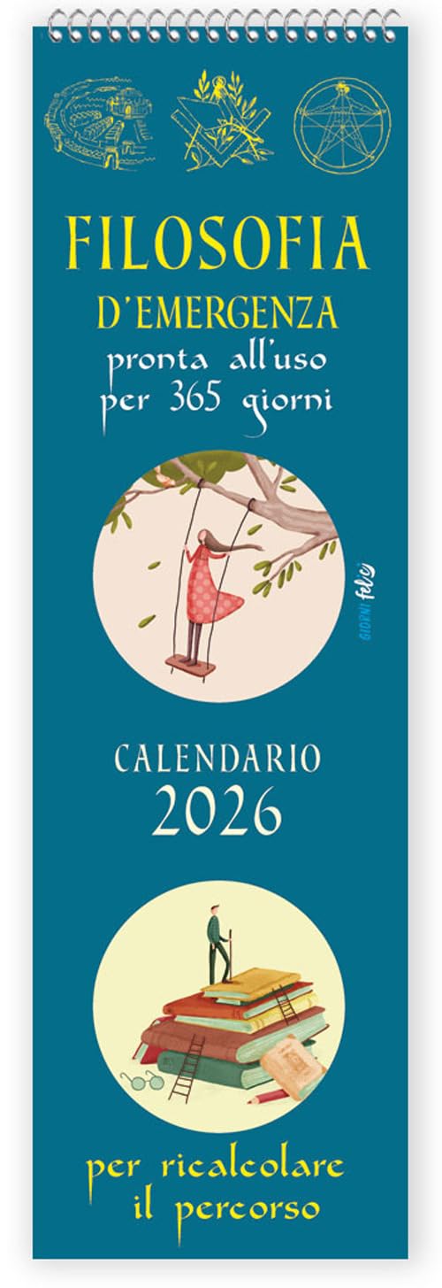 Filosofia d'emergenza pronta all'uso per ricalcolare il percorso. Calendario 2026 book