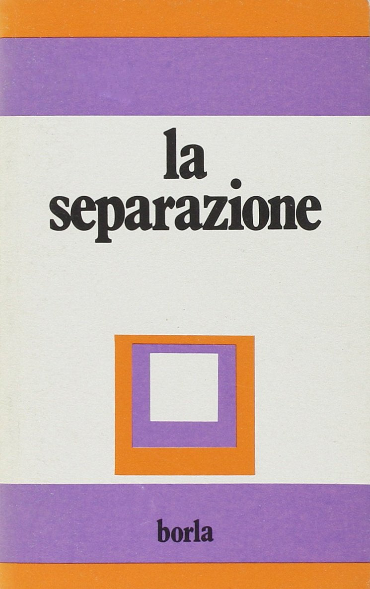 La separazione book