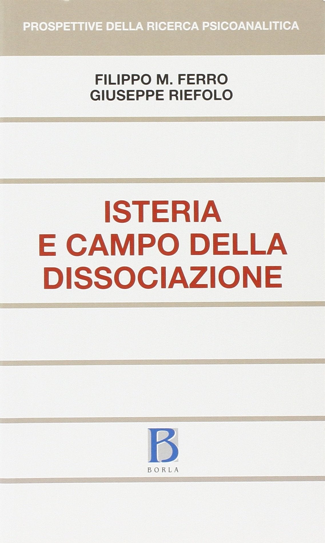 Isteria e campo della dissociazione book