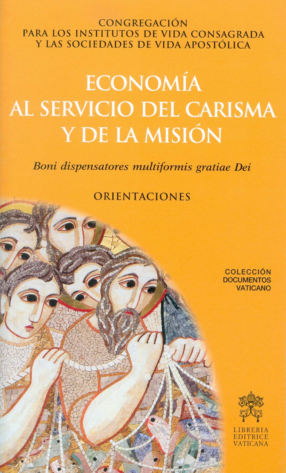 Economía al servicio del carisma y la misión. Boni dispensatores multiformis gratiae Dei. Orientaciones book