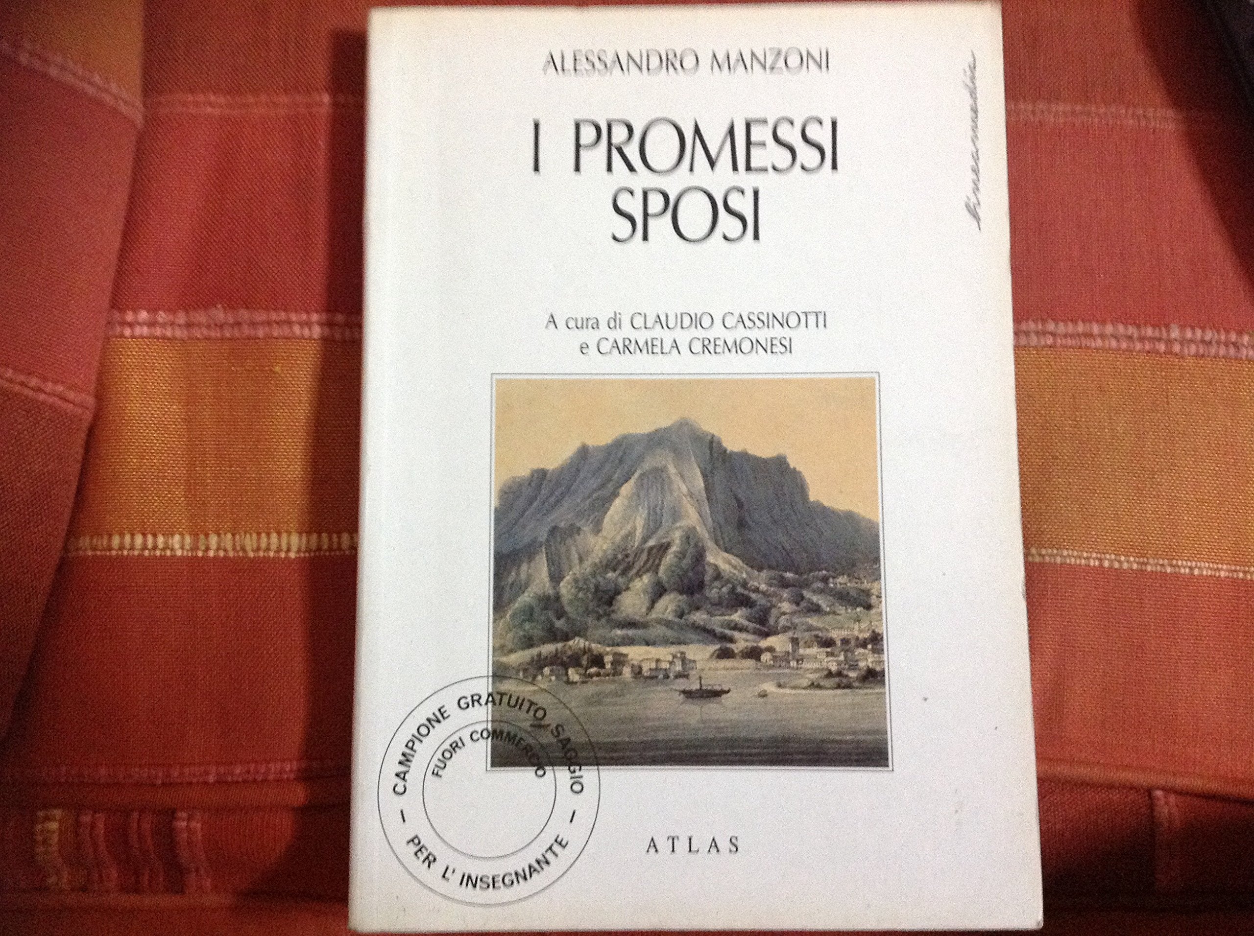 I Promessi sposi. Per la Scuola media (Narrativa Atlas per la scuola media) Professional & Reference Books