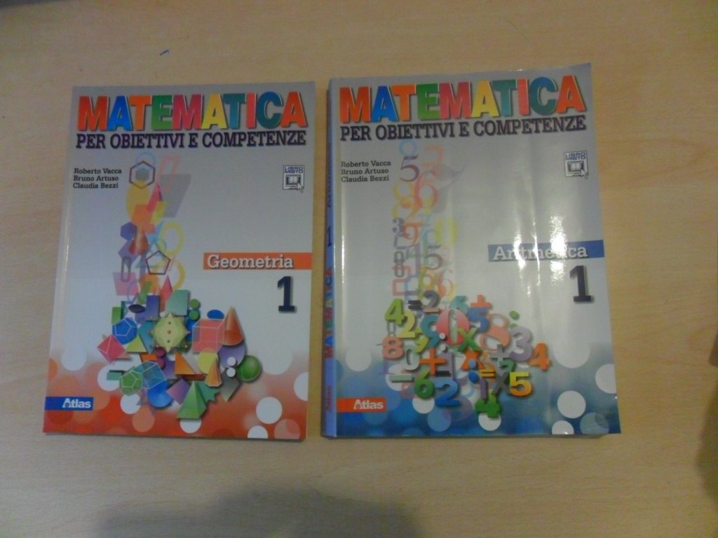 Matematica per obiettivi e competenze. Per la Scuola media. Con espansione online. Aritmetica. Geometria. INVALSI (Vol. 1) Professional & Reference Books