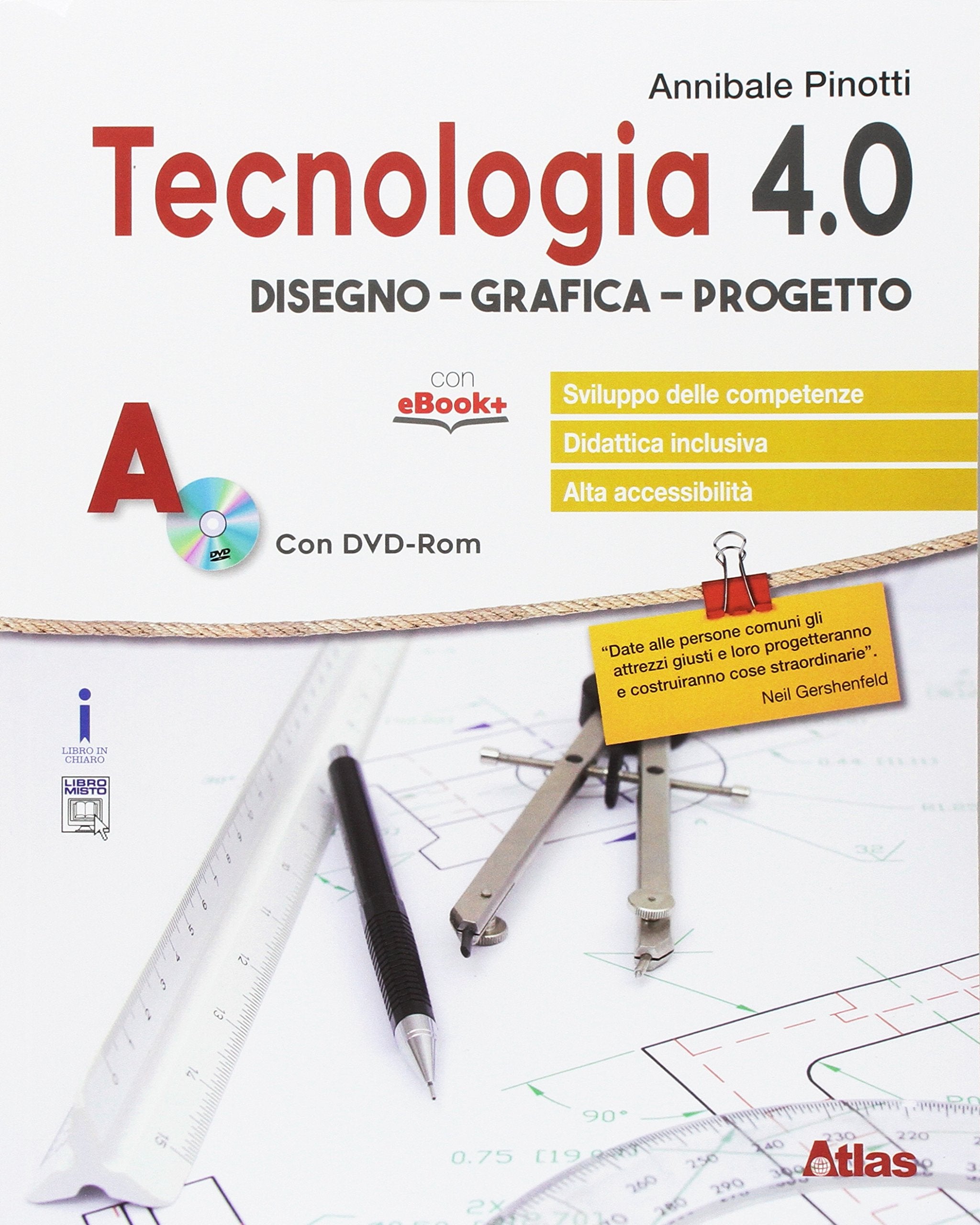 Tecnologia 4.0. Disegno grafica progetto. Per la Scuola media. Con e-book. Con espansione online Professional & Reference Books