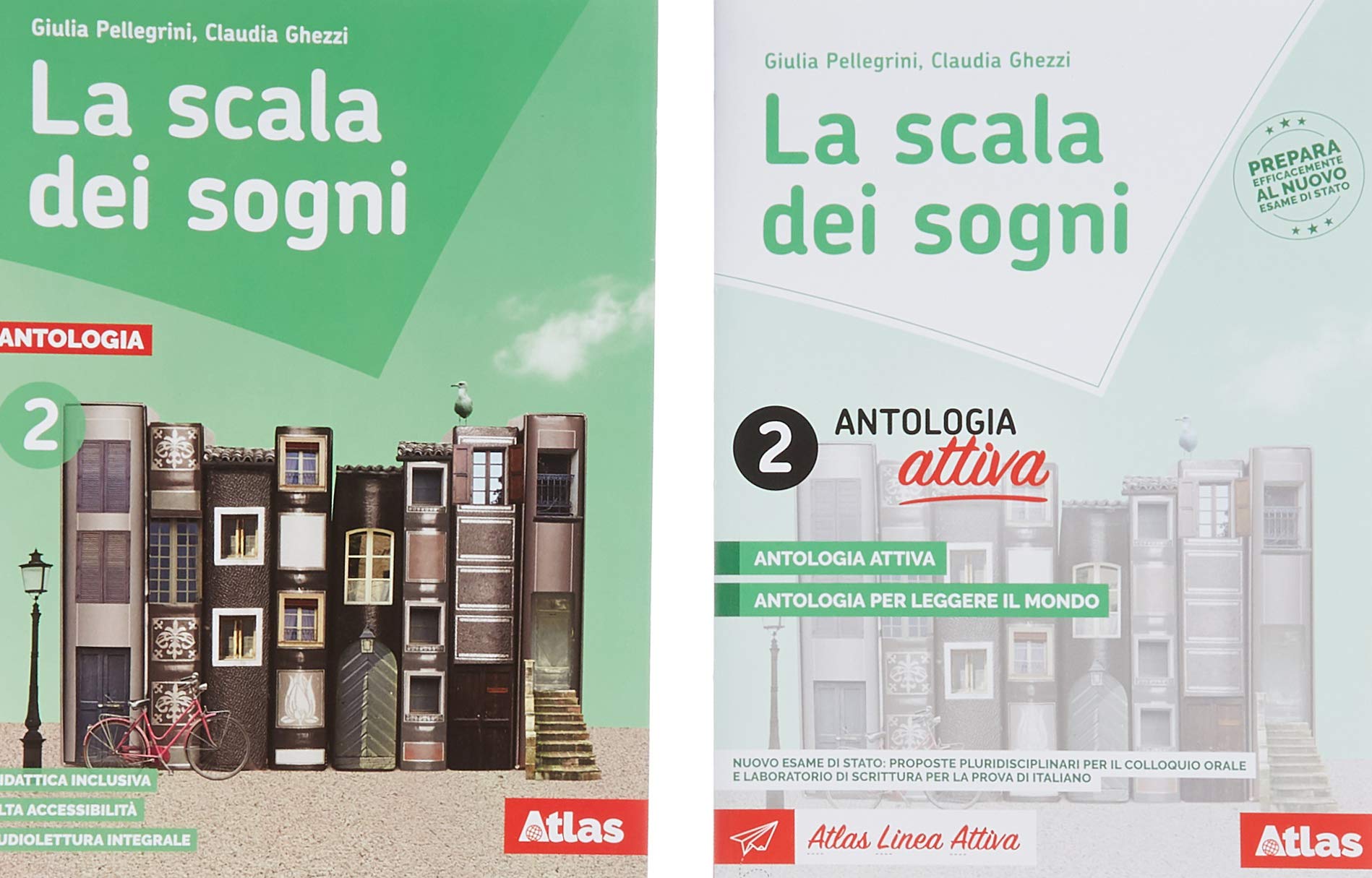 La scala dei sogni. Con Antologia, Quaderno delle competenze, Antologia attiva. Per la Scuola media. Con e-book. Con espansione online (Vol. 2) Professional & Reference Books