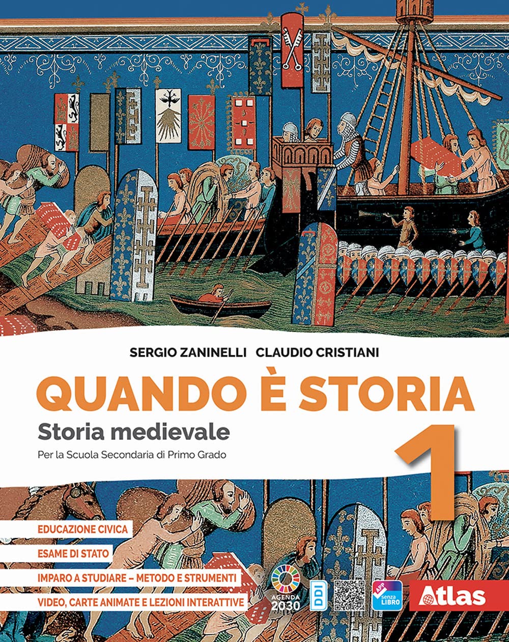 Quando è storia. Con Imparo a studiare, Storia antica. Per la Scuola media. Con e-book. Con espansione online. Storia medievale (Vol. 1) book